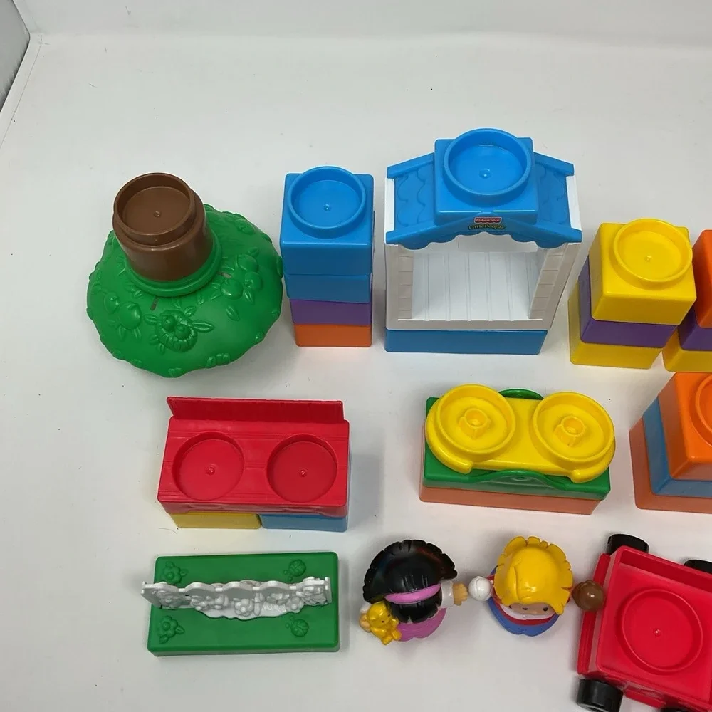 Fisher Price Little People Builders Build N Fun Playground Box Target Toy Blocks